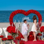 Cerere in casatorie la mare